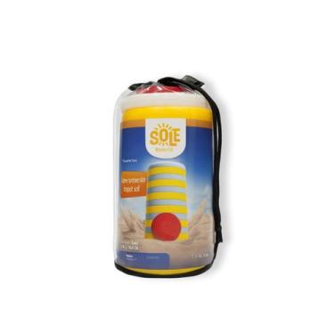 Imagem de Jogo Bocha Tejo de Praia Discos Resistentes Grandes 11x1,5cm 88g Amare