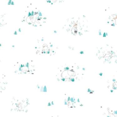 Imagem de Papel de Parede Tartine et Chocolat 4 Infantil Azul 36230601TC