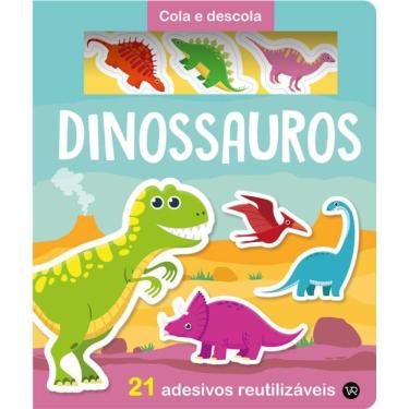 Imagem de Cola e Descola - Dinossauros