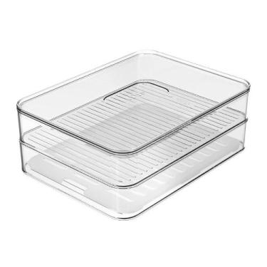 Imagem de Porta Frios Geladeira Duplo Natural 9,5cm X 15cm X 20cm - Ou, Natural