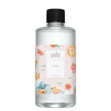 Imagem de Refil Agua Perfumada 500ml Odorizante Aromas de Ambiente Lençol Tecidos (Baby)