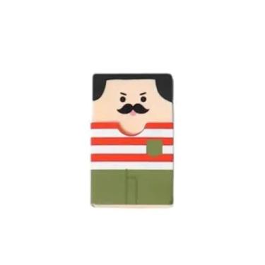 Imagem de Borracha Homem Careca Calvo Fofo Criativa (modelo 3)