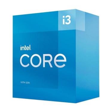 Imagem de Intel® Core i3 10105 - LGA 1200 - 3.7GHz (Turbo 4.4GHz) - Cache 6MB - 10ª Geração - BX8070110105