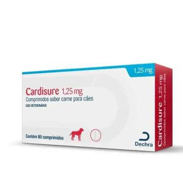 Imagem de Cardisure 1,25mg - Cães - 80 comprimidos - Dechra