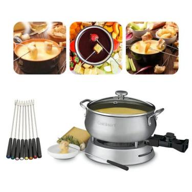 Imagem de Panela Fondue Elétrica 127v Kit Gourmet Receitas Incríveis - Cuisinart