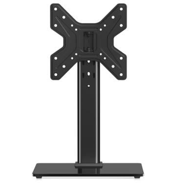 Imagem de XINLEI Suporte De Mesa Giratório Universal Para Tv 17 A 43 Polegadas, Ajustável Em Altura Monitor, Suporta Até 88 Libras, Max Vesa 200 X Mm, Ts205