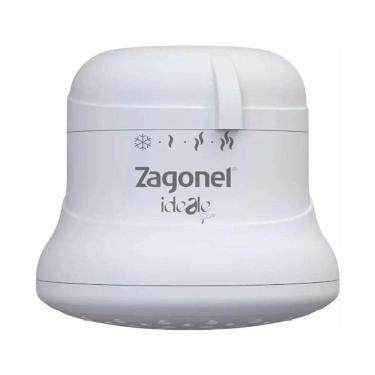 Imagem de Chuveiro Zagonel Ideale Plus 4 Temperaturas 6800w Branco 220v