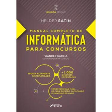 Imagem de Manual Completo De Informática Para Concursos - 5ª Ed - 2024