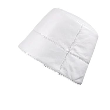 Imagem de Chapéu feminino retrô estilo pescador feminino cor doce chapéu masculino capa rosto rua bacia boné, Branco, 55-58 cm