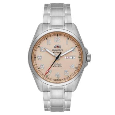 Imagem de Relógio Orient Masculino Ref: Yn6ss006 T2sx Automático Prateado