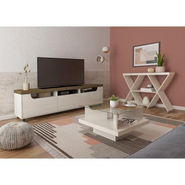 Imagem de Conjunto Sala de Estar: Aparador + Rack + Mesa de Centro