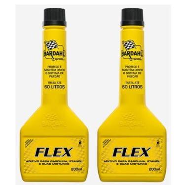 Imagem de Kit 2 unidades aditivo de combustivel flex 200ml Bardahl Promax
