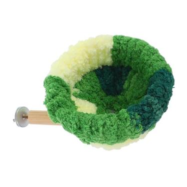 Imagem de IEUDNS para pássaros, esconderijo para gaiola, cama para dormir, lavável e fácil de limpar, casinha para hamsters, calopsitas, periquitos, canários e, S with Stand Pole