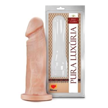 Imagem de Pênis Realístico Maciço 17,5 X 4,4Cm Dildo Prótese Realista Atóxico Autoconhecimento PA013