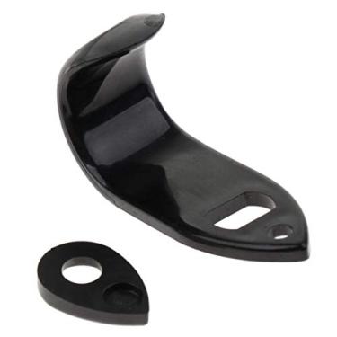 Imagem de Almencla 1 peça de descanso de polegar de plástico para acessório de saxofone alto/soprano/tenor