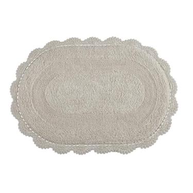 Imagem de Tapete Croche Oval Fend Chip 50x80cm