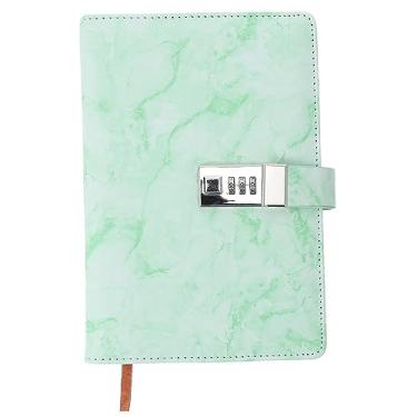 Imagem de Caderno com senha de diário, bloco de anotações, acessórios de viagem, com cadeado, diário, multifuncional, caderno de notas de aula, recompensa, caderno