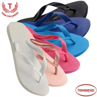 Imagem de Chinelo Havaianas Top infantil, Preto, 29/30