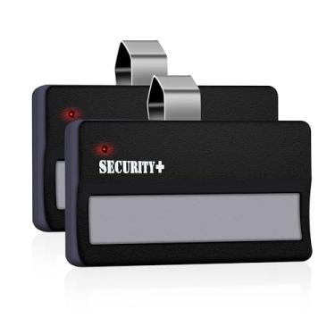 Imagem de Controle remoto 971LM compatível com 390MHZ Liftmaster Chamberlain Craftsman Abridor de porta de garagem apenas com botão vermelho ou laranja