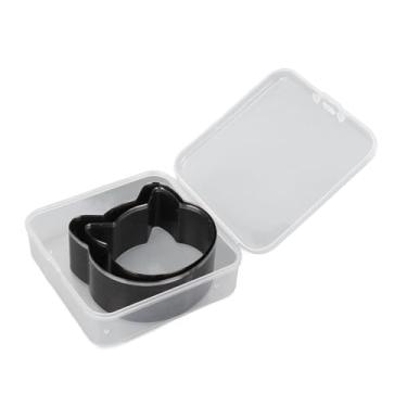 Imagem de Pissente 2 PCs CAT SHEPED CEARO DIZE, CATO DE CABEÇA CABELA PUNCIMENTO DE CATA CATA CAVELA CORTE AÇO DO CUMO DE CATO COM 2 TAMANHOS 57X57X23MM 50X50X23M