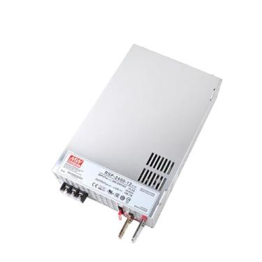 Imagem de Mean Well 2400W Transformador Com Fonte De AlimentaçãO De Mesa De SaíDa úNica Na Fonte De AlimentaçãO Para Computador Semimodular Com Rgb 12V 166.7A (RSP-2400-12 12V/166.7A/2000W/PFC Supply)