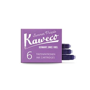Imagem de Kaweco Cartuchos de caneta-tinteiro Summer Purple 1000010 para cartuchos de tinta para muitos fabricantes de marcas I Ink para caneta-tinteiro roxa