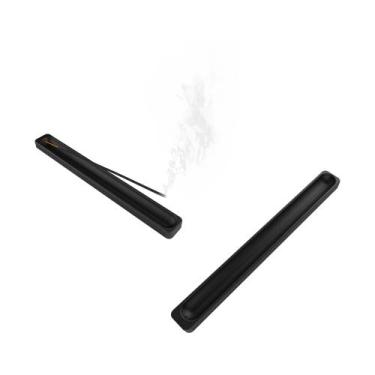 Imagem de Suporte para Incenso de Mesa  Incensário - Abstratta, Preto