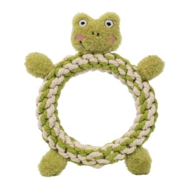 Imagem de Chowabunga Brinquedos macios para cães pequenos - 15 cm feito à mão corda de algodão ecológico brinquedos de pelúcia para cães naturais, corantes não tóxicos - brinquedos de dentição de filhotes de