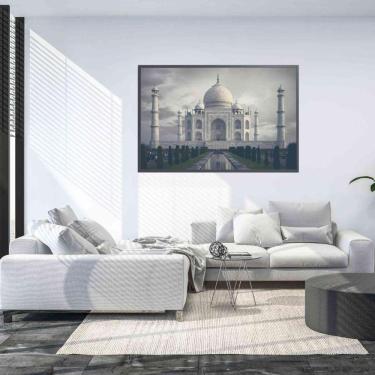 Imagem de Quadro Taj Mahal 60x40 Cm Adesivo Fotográfico