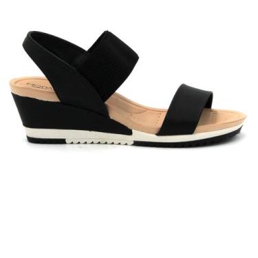 Imagem de Sandalia Modare 7123.107 Anabela Plataforma Conforto casual Feminino, 