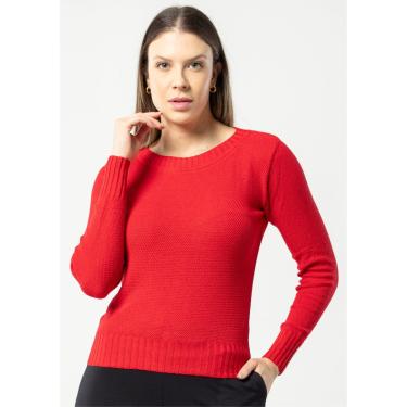 Imagem de Blusa Manga Longa Pau a Pique Modal Groselha