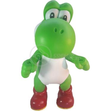 Imagem de Boneco Action Figure Yoshi Grande Super Size 26Cm - Mario