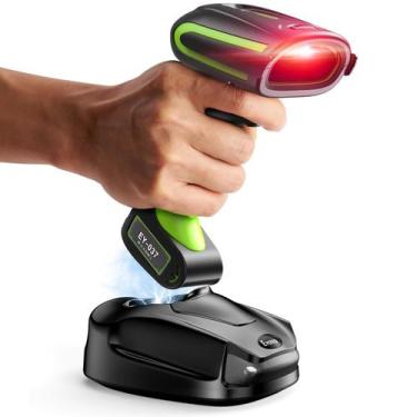 Imagem de Leitor de código de barras Eyoyo EY-037 sem fio IP65 Bluetooth USB