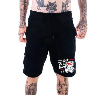 Imagem de Bermuda Moletinho Masculina‎ Urso Street Do It Now Abstract-Masculino