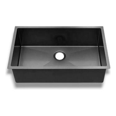 Imagem de Cuba Cozinha Inox Preta Gourmet Grande 59x44x20 Mg96 - MG Metais Gourm