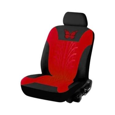Imagem de Capa De Assento De Carro Universal Com Padrão De Borboleta Bordada Con