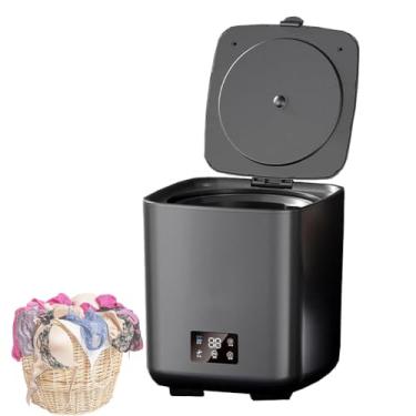 Imagem de HGTRH Máquina de lavar totalmente automática de 10 L, mini lavadoras 4 em 1 com desidratação limpeza automática, controle de toque LCD, ajuste de 4 velocidades