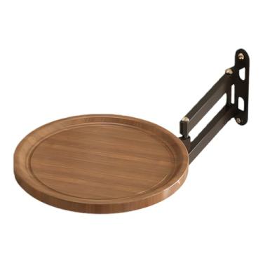 Imagem de Tabuário de Parede Dobrável,Mesa Retrátil Para Parede | Mesa Flutuante Para Sofá,Para Quarto Casa RV Banheiros Cozinha Pequenos Espaços Sala De Estar