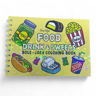 Imagem de Livro de Colorir Antiestresse – Edição com Capa Holográfica Premium, Ilustrações Criativas para Relaxamento e Criatividade (Amarelo)