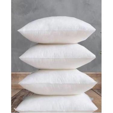 Imagem de 1 Enchimento Refil p/ Almofadas 45cm x 45cm Fibra de Silicone ou Polip