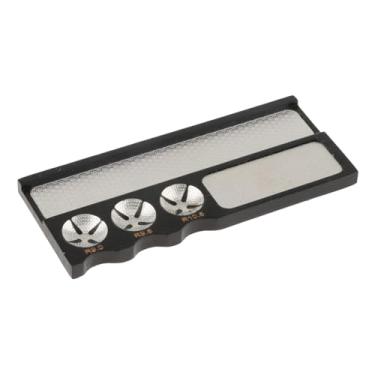 Imagem de Colaxi Polidor de Ponta de Taco de Bilhar Premium em aço Inoxidável 4 em 1, Acessórios para Sinuca, Brunidor para Manutenção e Modelagem da Ponta do Taco de