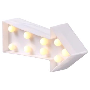 Imagem de VICASKY Sinais neon iluminados com flecha iluminada, flechas, cupido, metal, parede, plástico, dia das bruxas, casa de fazenda, brilhante, em formato de LED 3D, decoração de letreiro de Natal