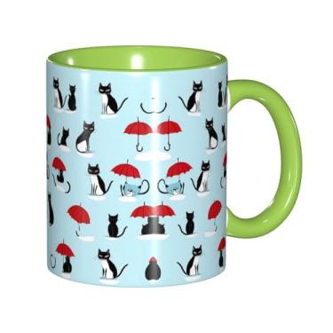 Imagem de Zeraoke Caneca de café criativa com estampa de dachshund parisiense, personalizada, presente para família, tamanho de 325 ml, unissex