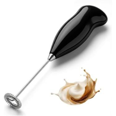 Imagem de Mini Misturador Batedor Mixer Elétrico Para Claras de Ovos Leite Café Cores Sortidas Utensílios de Cozinha Pilha