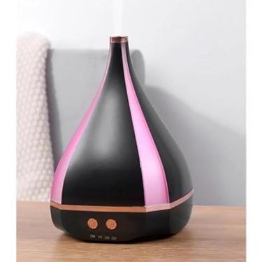 Imagem de Difusor de Aromas e Óleos Essenciais 400ml – Tecnologia Ultrassônica Silenciosa + LED | Aromaterapia e Cromoterapia para Quarto e Escritório