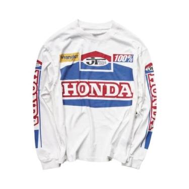 Imagem de Camiseta De Motocross Masculina De Secagem Rápida E Respirável De Mang