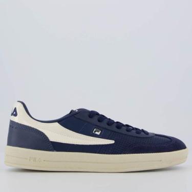 Imagem de Tênis Fila FX Court 70 Vintage Marinho e Bege, 42