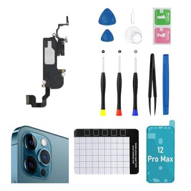 Imagem de Para iPhone 12 Pro Max Ear Speaker Substituição OEM Sensor de Proximidade Luz Cabo Flex Fone de Ouvido Conjunto de Alto-falante com Ferramentas de Reparo A2342 A2410 A2411 A2412