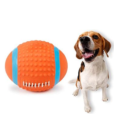 Imagem de Brinquedos de Latão Squeaky para Cães Interativos Treinamento Pets Bolas com Som Squeaker Brinquedo Squeak Macio Engraçado e Gatos Brincadeira Perseguição Exercício Limpeza Dentes