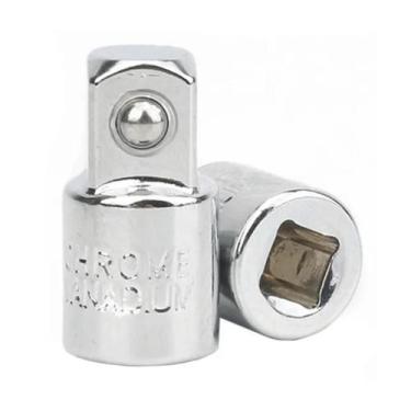 Imagem de Adaptador De Soquete De 1/4 Fêmea Para 3/8 Macho Aço Cr-V - EDA